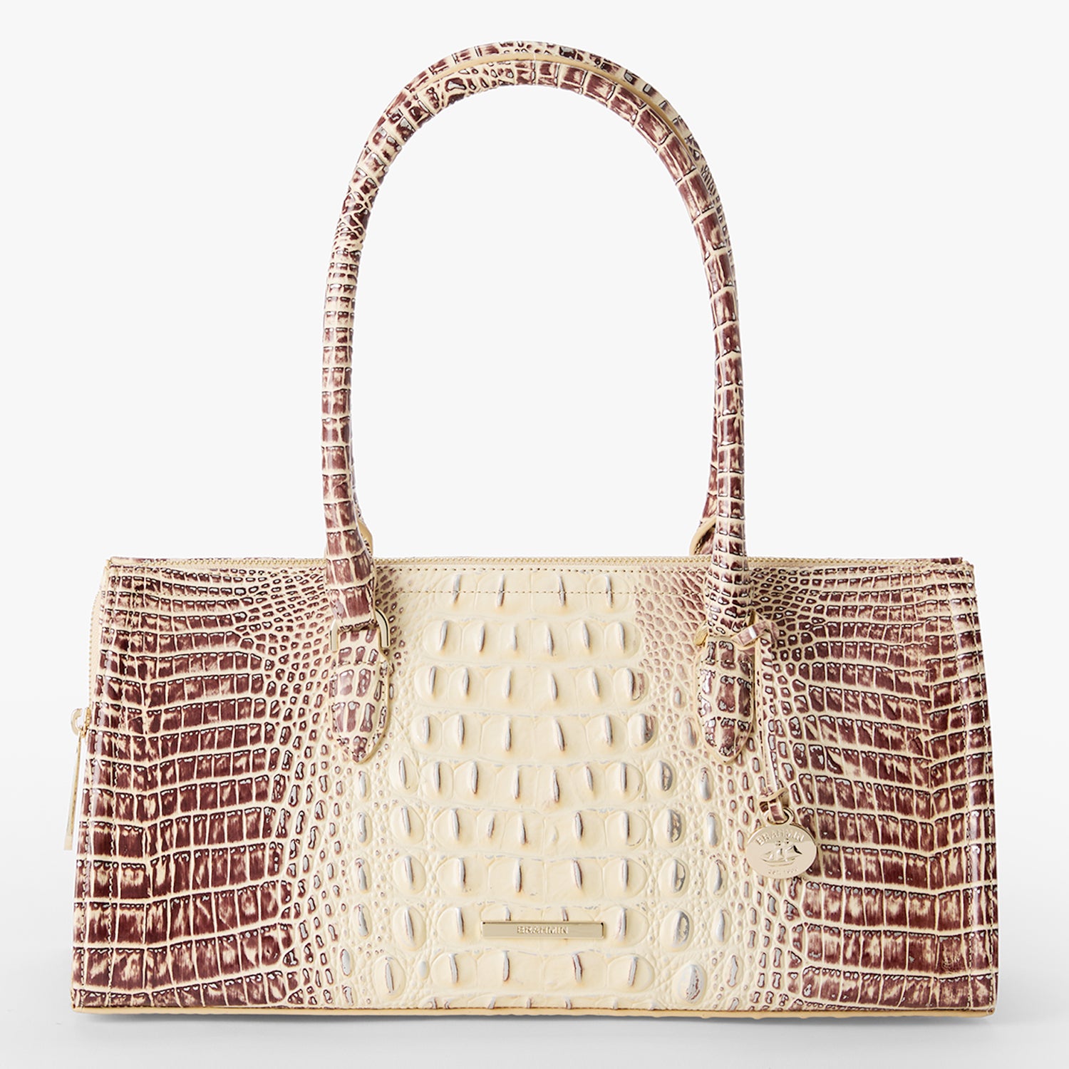 Ginger Ombre Melbourne Sophia Satchel Front View
